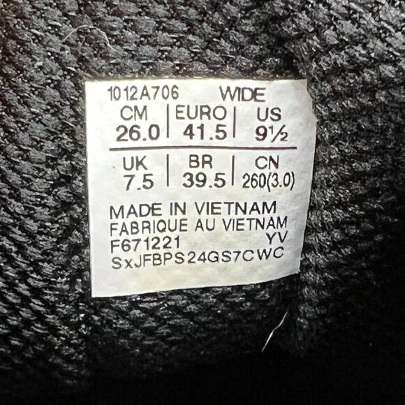 Asics Gel-Venture 8 Running Shoes Womens Size 9.5W Black Athletic Trail Training - Picture 11 of 11